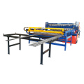 Concrete construction building foundation rebar netting machine